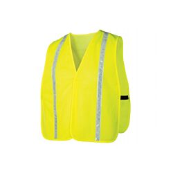 Safety Vest Lime Reflective Tape