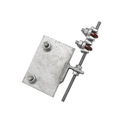 Safety Climb Bottom Tensioner Bracket Galvanized with Hardware