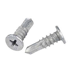 Flat Top Self Drilling Screw - Galvanized