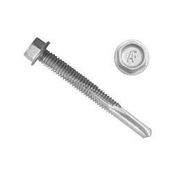 SD500 Hex Washer Head Self Drilling Screws - #5 Pt CliMax Coated