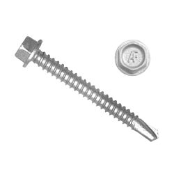 Hex Washer Head Self Drilling Screw - #3 Pt CliMax Coated