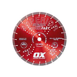 OX Professional Red Superior Diamond Blade